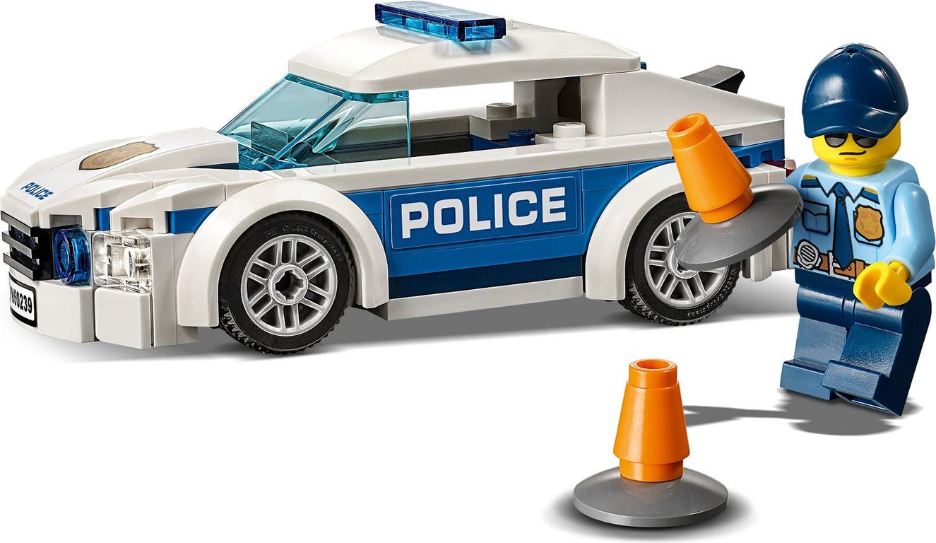 LEGO® City Politiepatrouille auto componenten