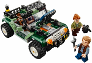 LEGO® Jurassic World Faccia a faccia con il Baryonyx: caccia al tesoro componenti