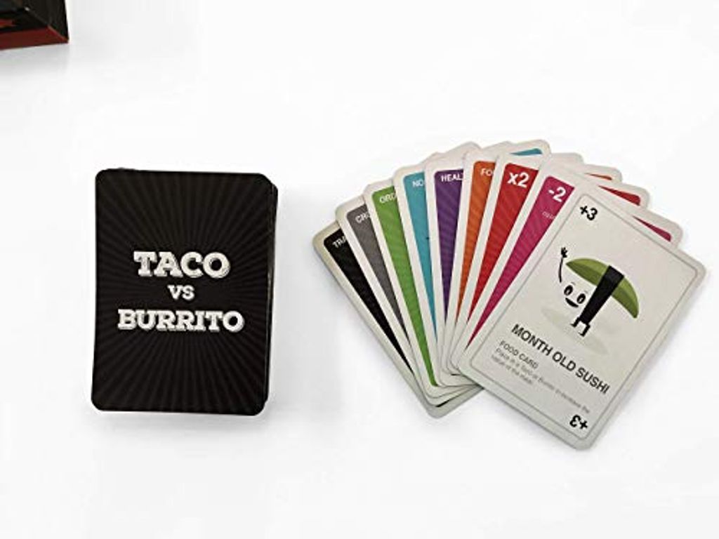Taco vs. Burrito cards