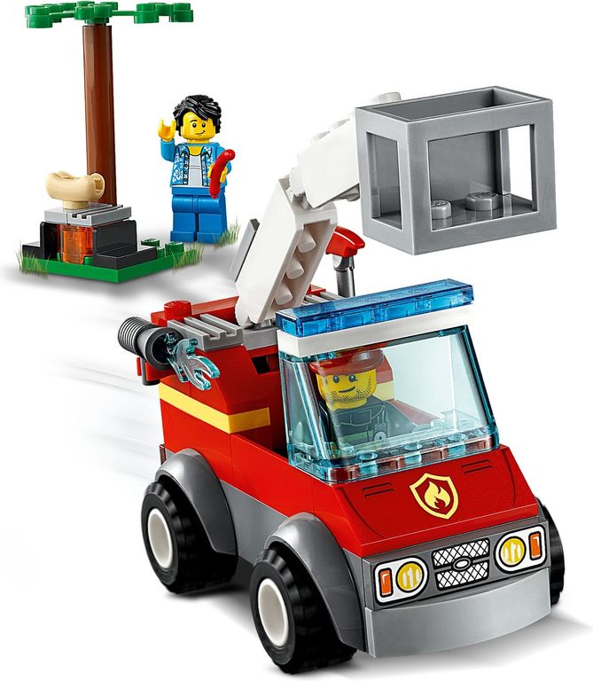 LEGO® City Barbecuebrand blussen componenten