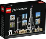 LEGO® Architecture Parijs achterkant van de doos