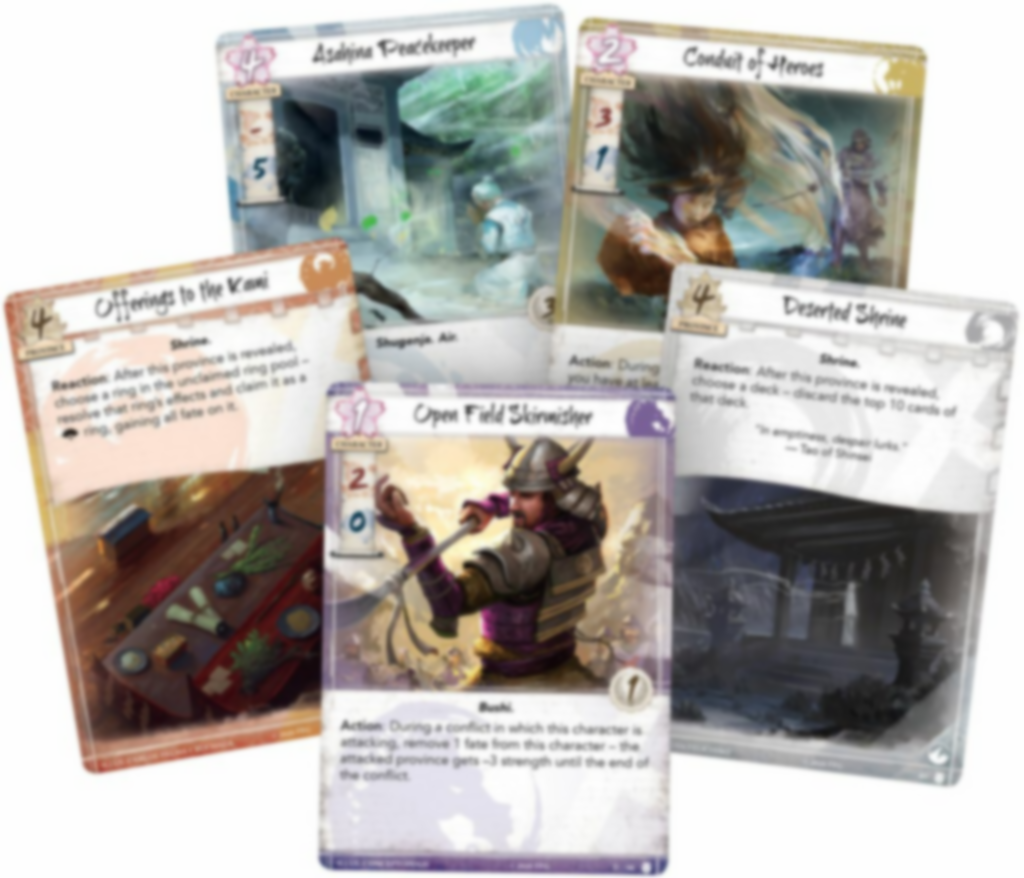 Legend of the Five Rings: The Card Game – Coils of Power cartes