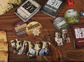 The Walking Dead Board Game components