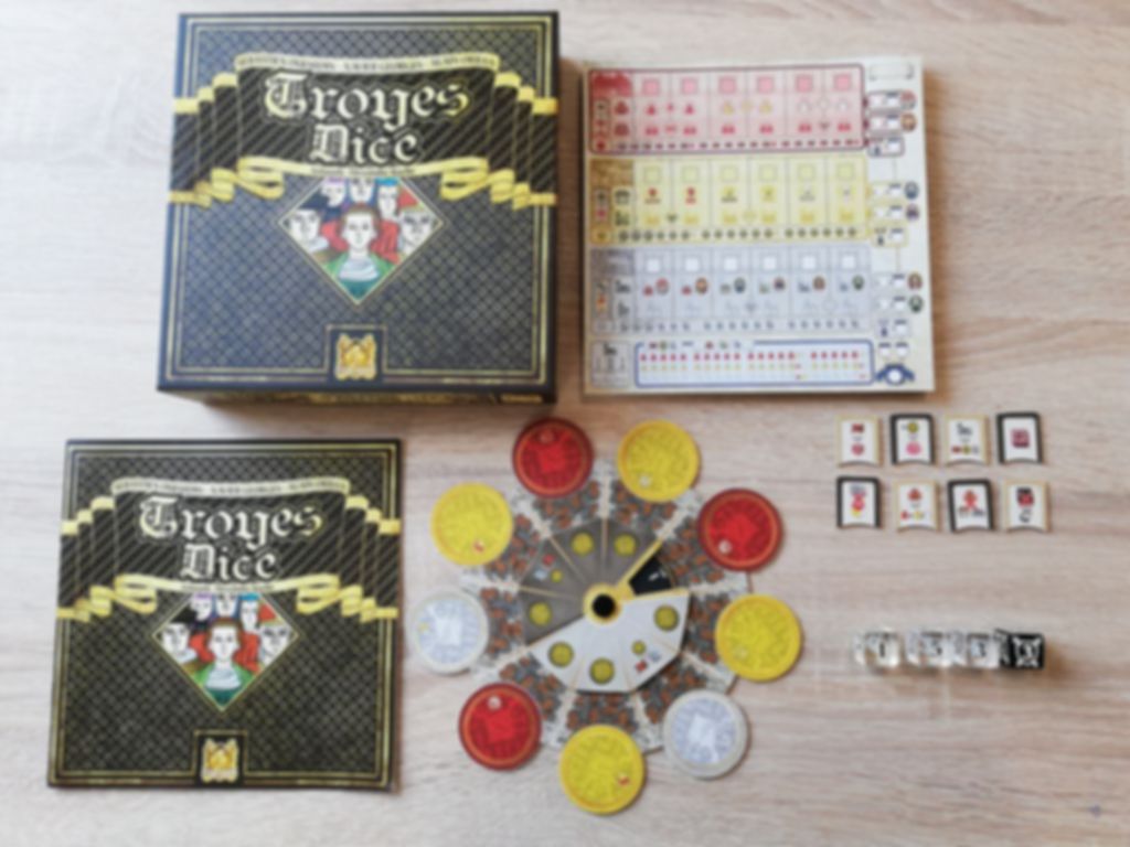 Troyes Dice components
