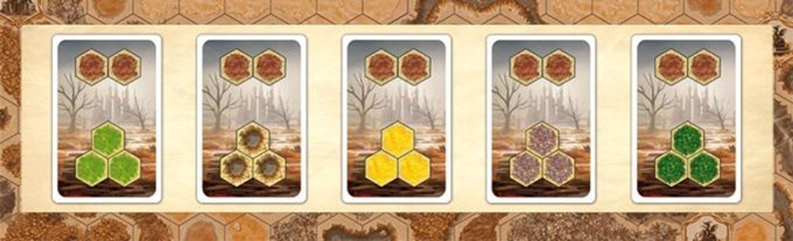 Kingdom Builder: Marshlands board