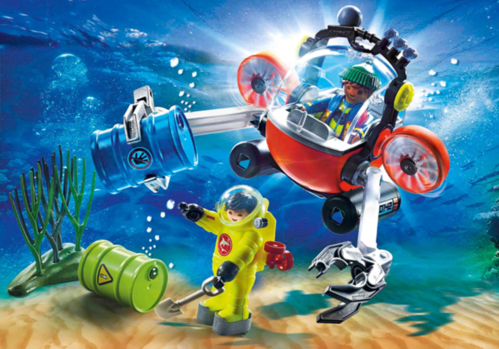 Playmobil® City Action Environmental Expedition with Dive Boat