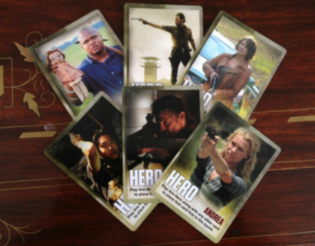 The Walking Dead Card Game cartas