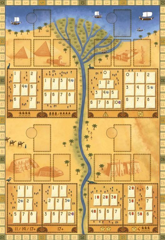 Nefertiti juego de mesa