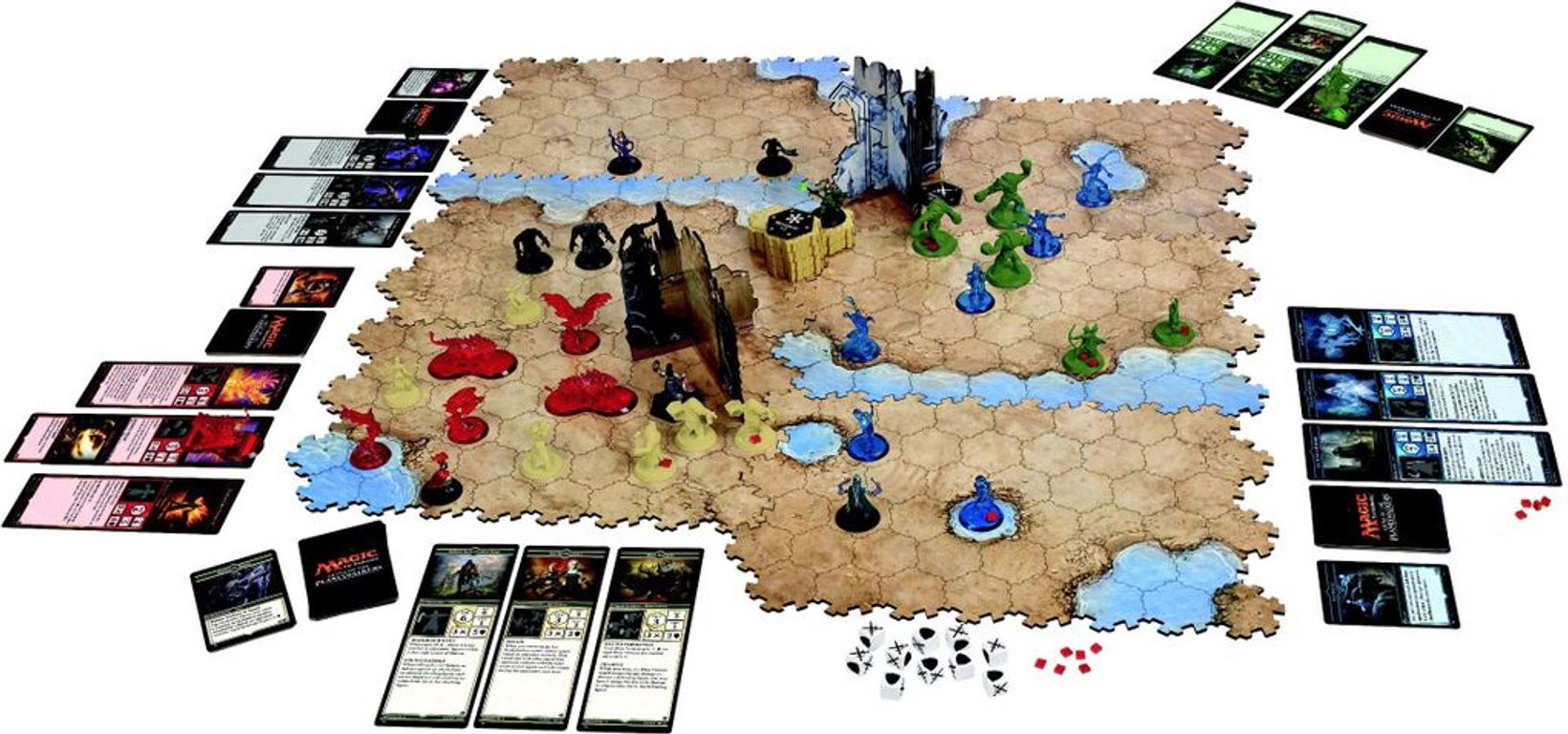 Hasbro Gaming Magic The Gathering - Arena of the Planeswalker, Gioco di strategia componenti