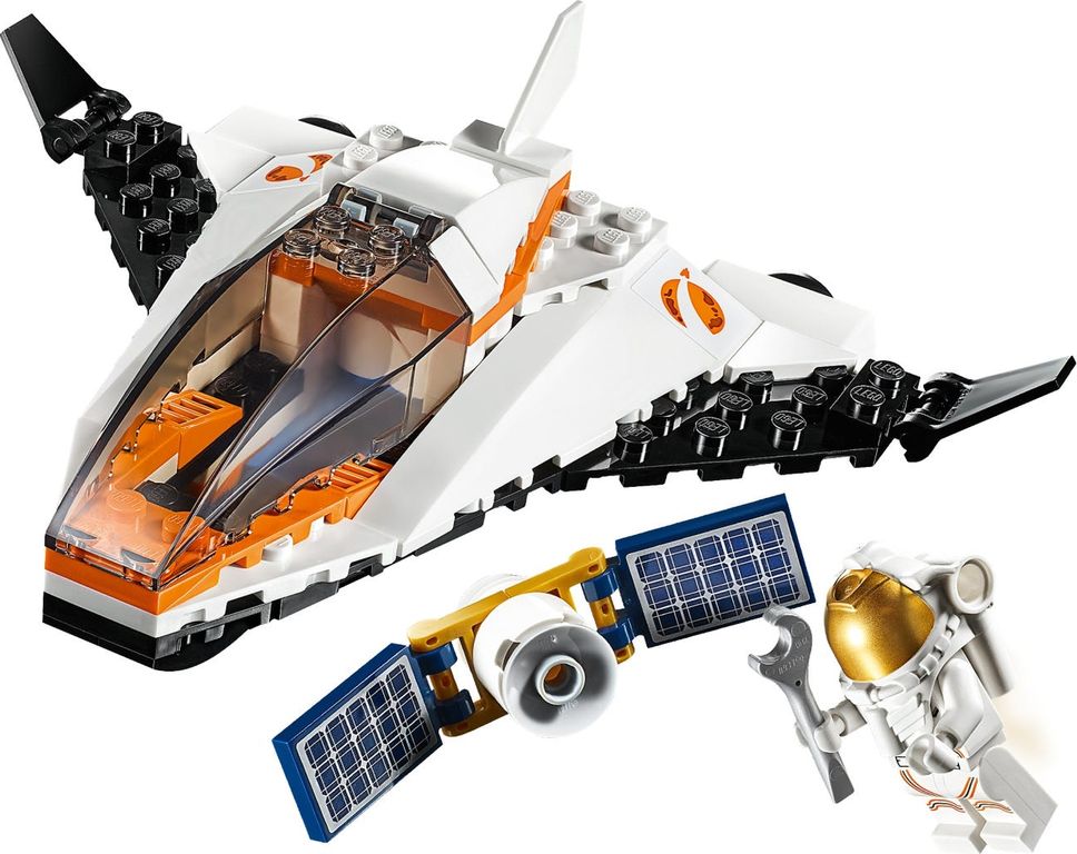 LEGO® City Satelliettransportmissie speelwijze