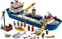 LEGO® City Meeresforschungsschiff komponenten