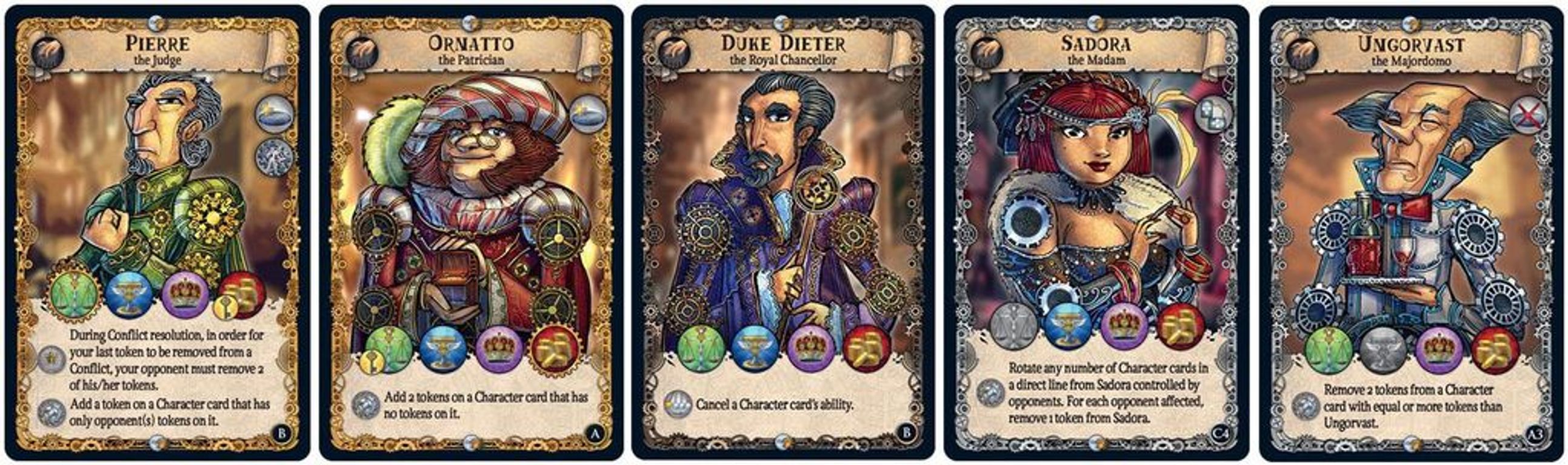 Shadows over the Empire cards