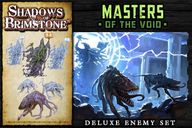 Shadows of Brimstone: Masters of the Void Deluxe Enemy Pack parte posterior de la caja