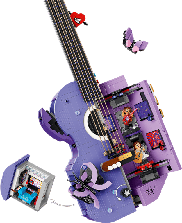 LEGO® Editions Olivia Rodrigo's Dual Guitar