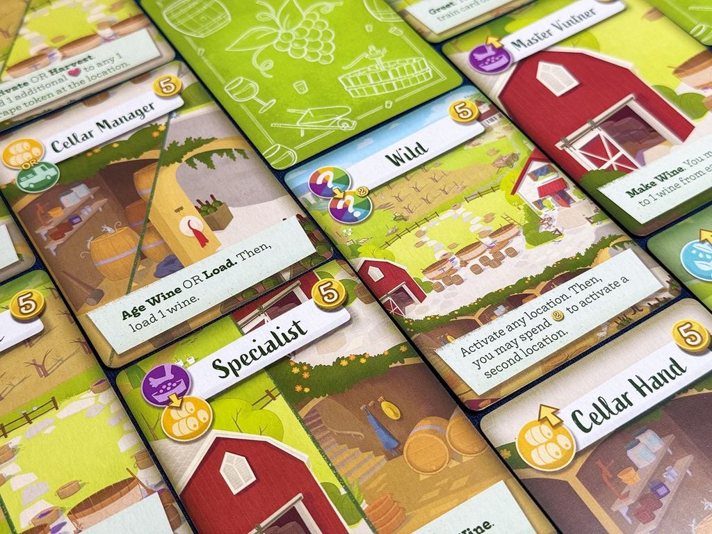 Vineyard: A Winemaking Game karten