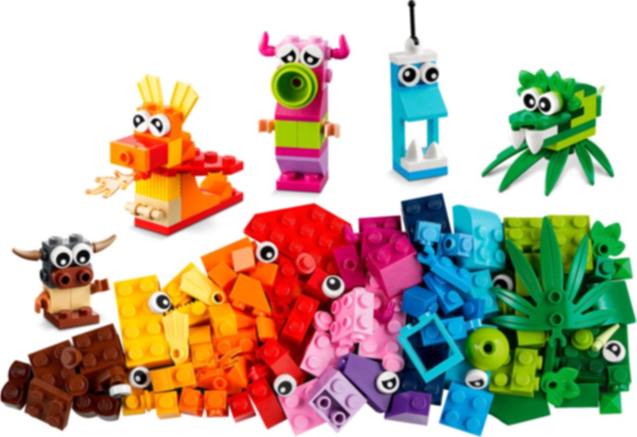 LEGO® Classic Kreative Monster komponenten
