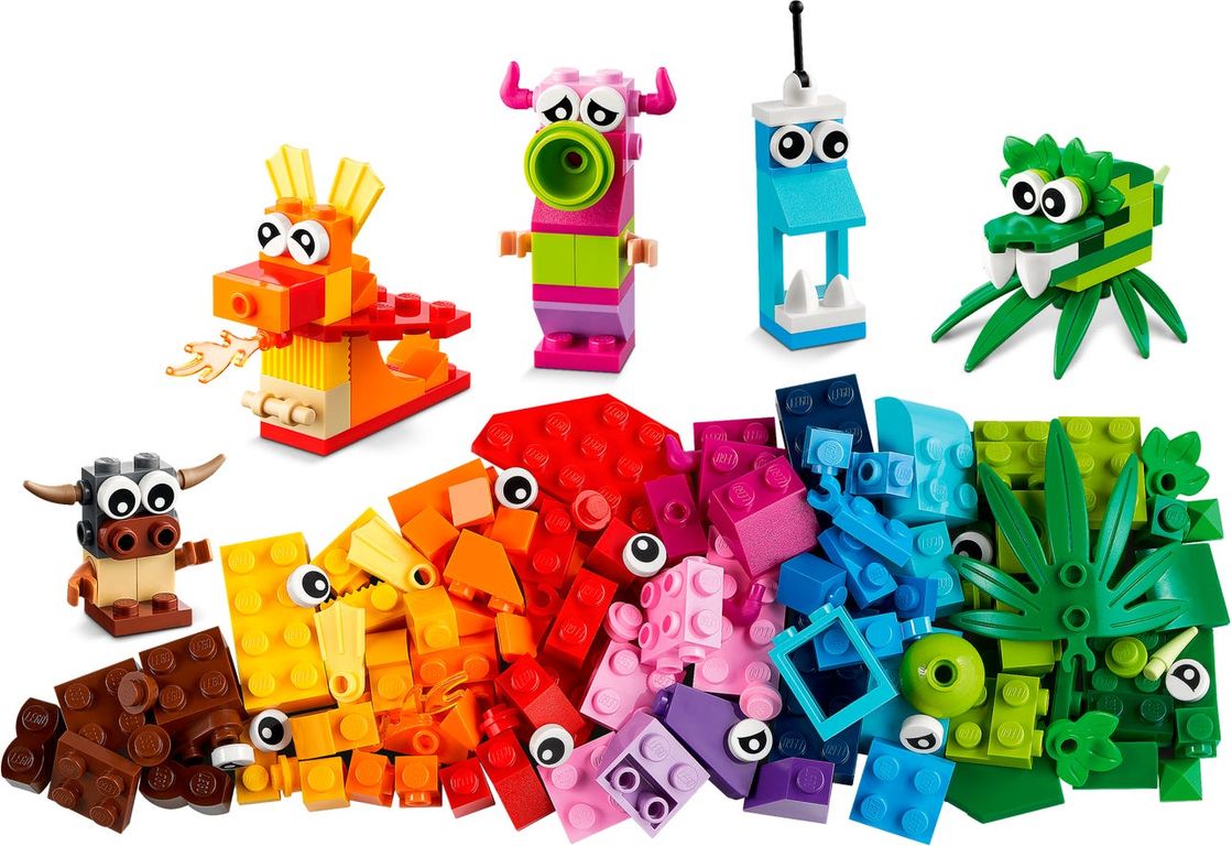 LEGO® Classic Creative Monsters components