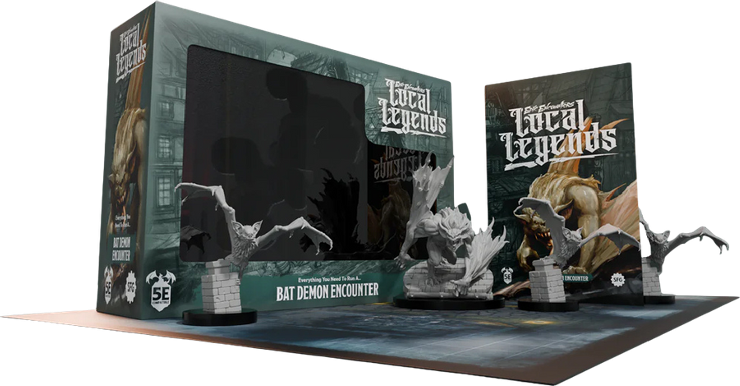 Epic Encounters: Local Legends Bat Demon Encounter komponenten
