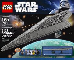 Lego 10221 star wars super star hot sale destroyer