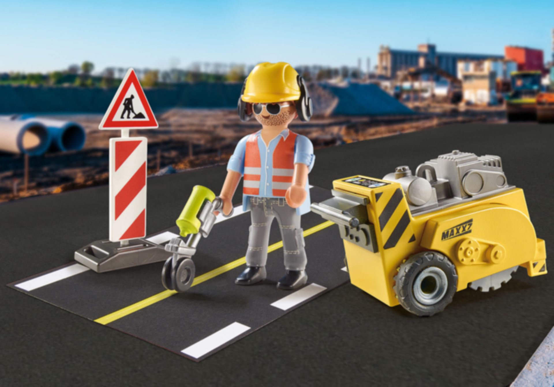 Playmobil® City Action Construction Worker Gift Set