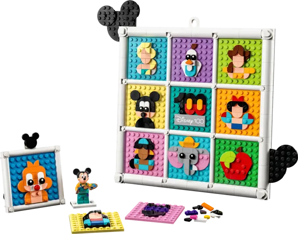 LEGO® Disney 100 Years of Disney Animation Icons components