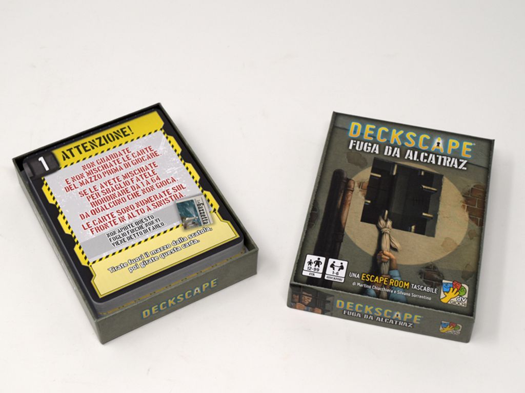 Deckscape: Escape from Alcatraz box