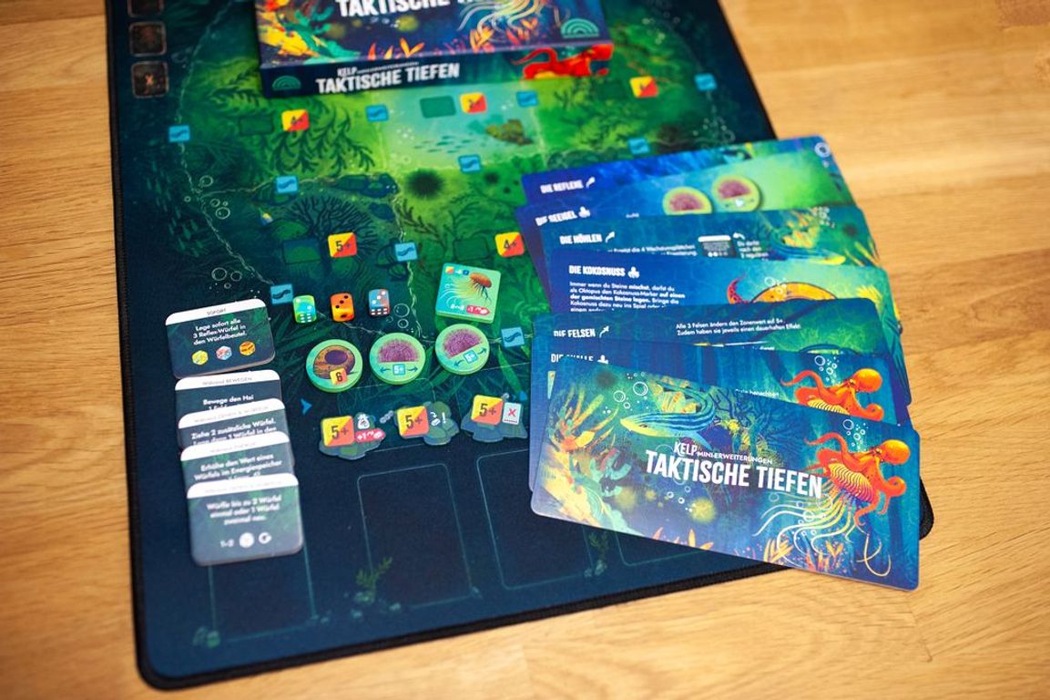 Kelp: Brilliant Behaviours Mini Expansion Set composants