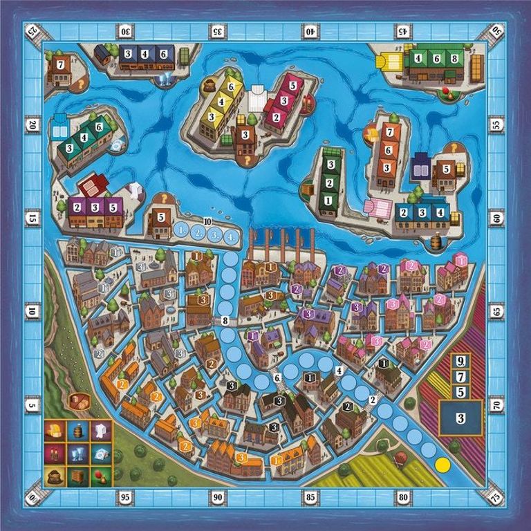 Amsterdam game board