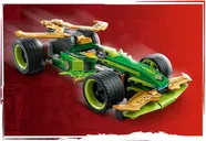 LEGO® Ninjago La voiture de course à rétrofriction de Lloyd