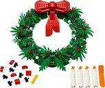 Christmas Wreath 2-in-1 components