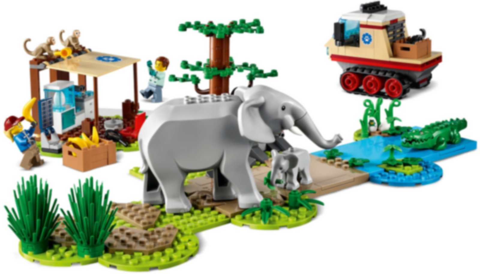 LEGO® City Rescate de la Fauna Salvaje: Operación jugabilidad