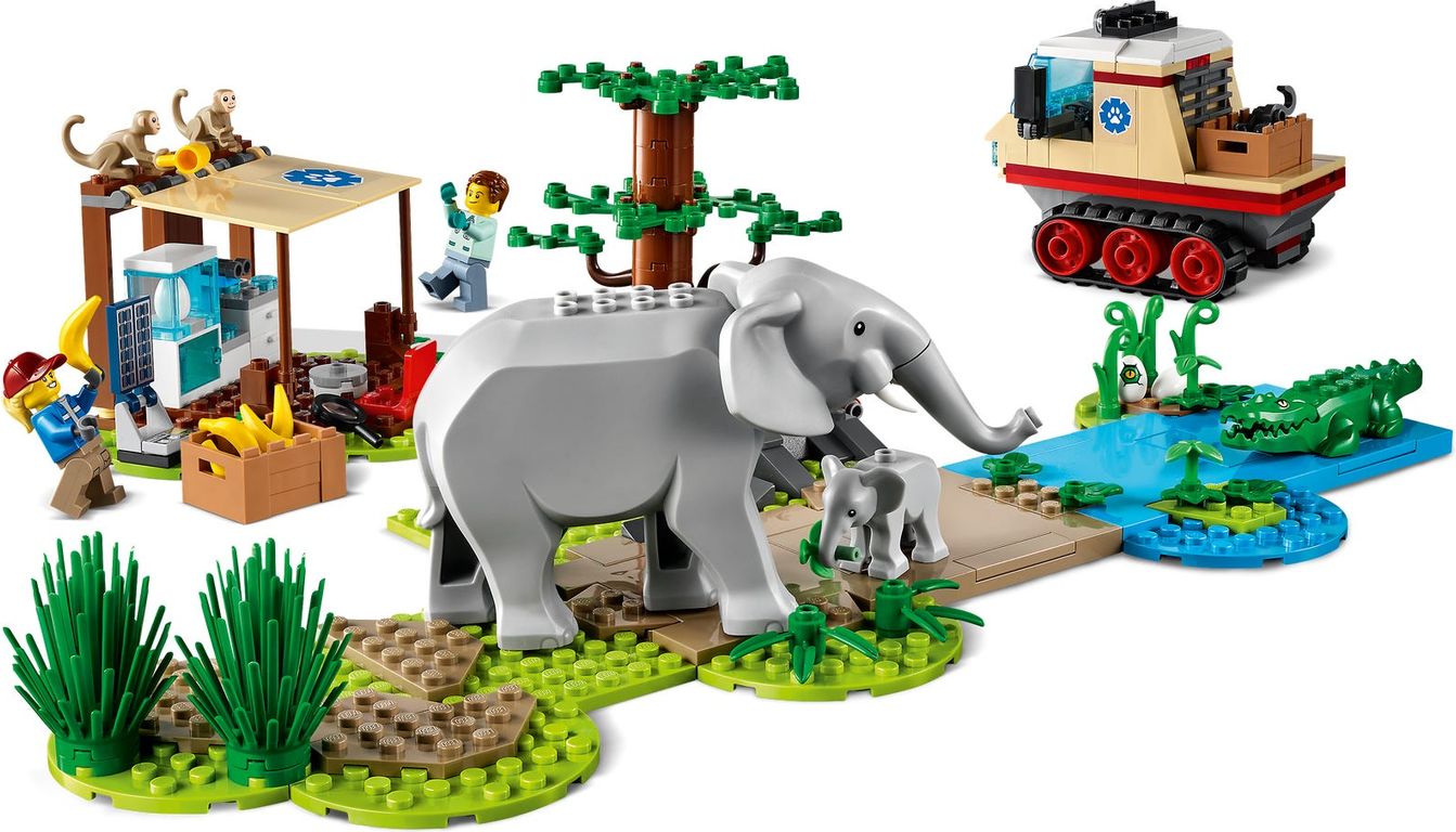 LEGO® City L'opération de sauvetage des animaux sauvages gameplay