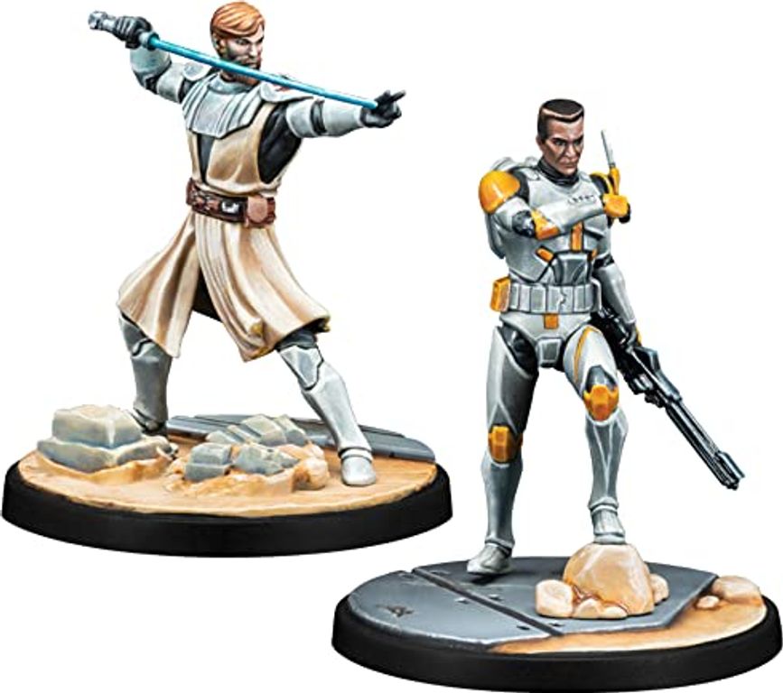 Star Wars: Shatterpoint - General Obi-Wan Kenobi Squad Pack miniaturas
