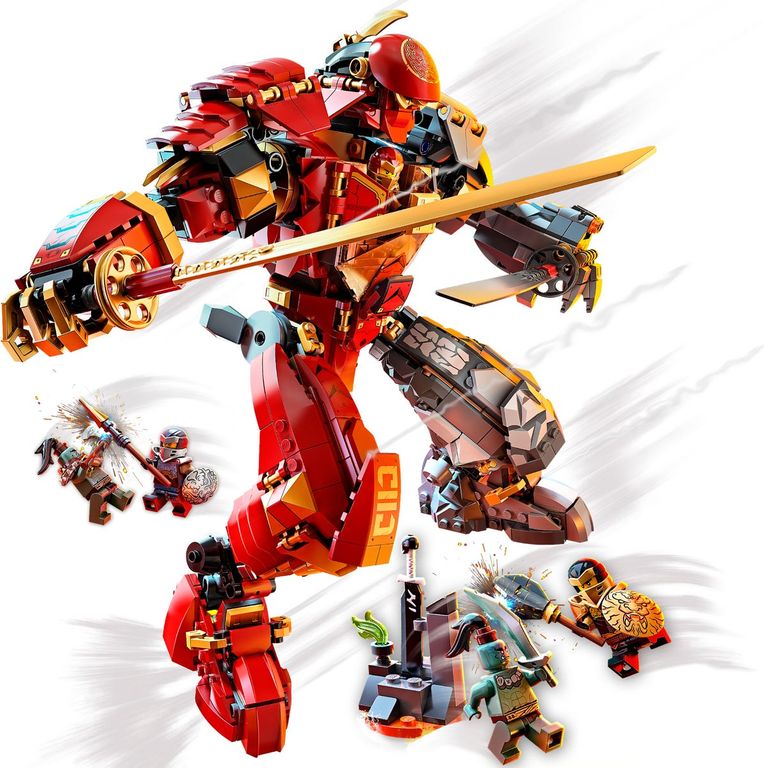 LEGO® Ninjago Mech Pietra-Fuoco gameplay