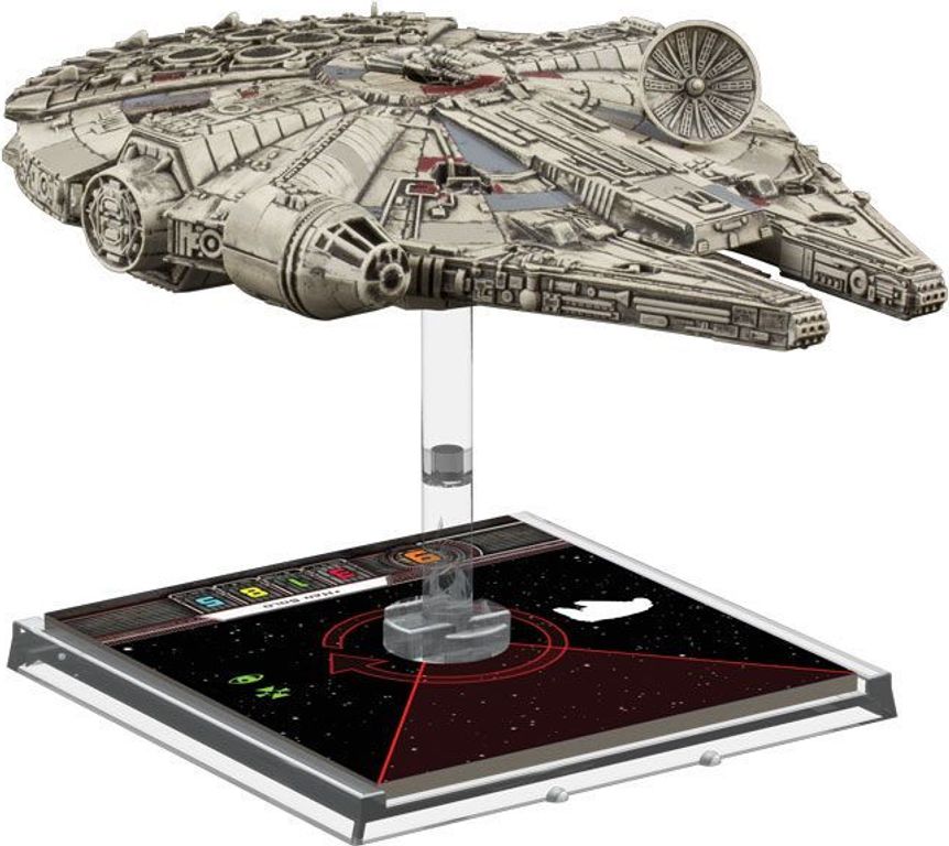 Star Wars: X-Wing Miniatures Game - Millennium Falcon Expansion Pack miniatures