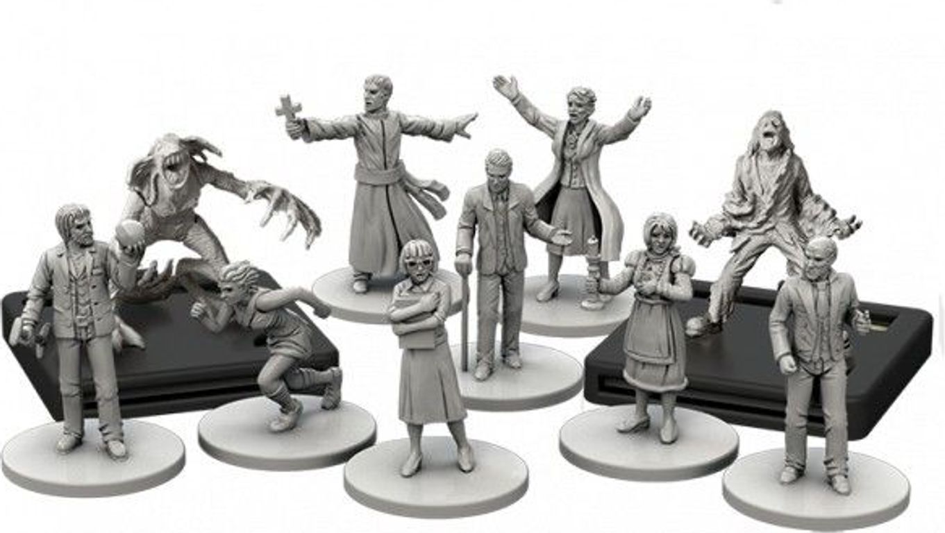 Mansions of Madness: Second Edition miniatures