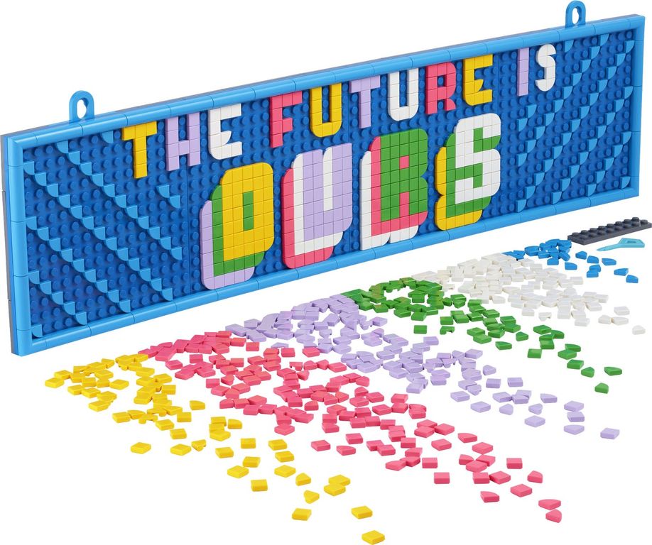 LEGO® DOTS Le grand tableau à messages composants