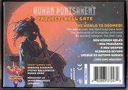 Human Punishment: Social Deduction 2.0 - Project: Hell Gate parte posterior de la caja