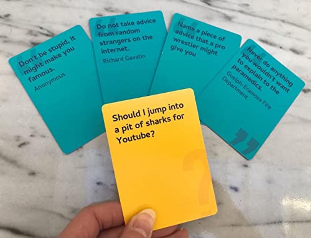 Just Tell Me What to Do cards