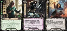 The Lord of the Rings: The Card Game - A Storm on Cobas Haven cards