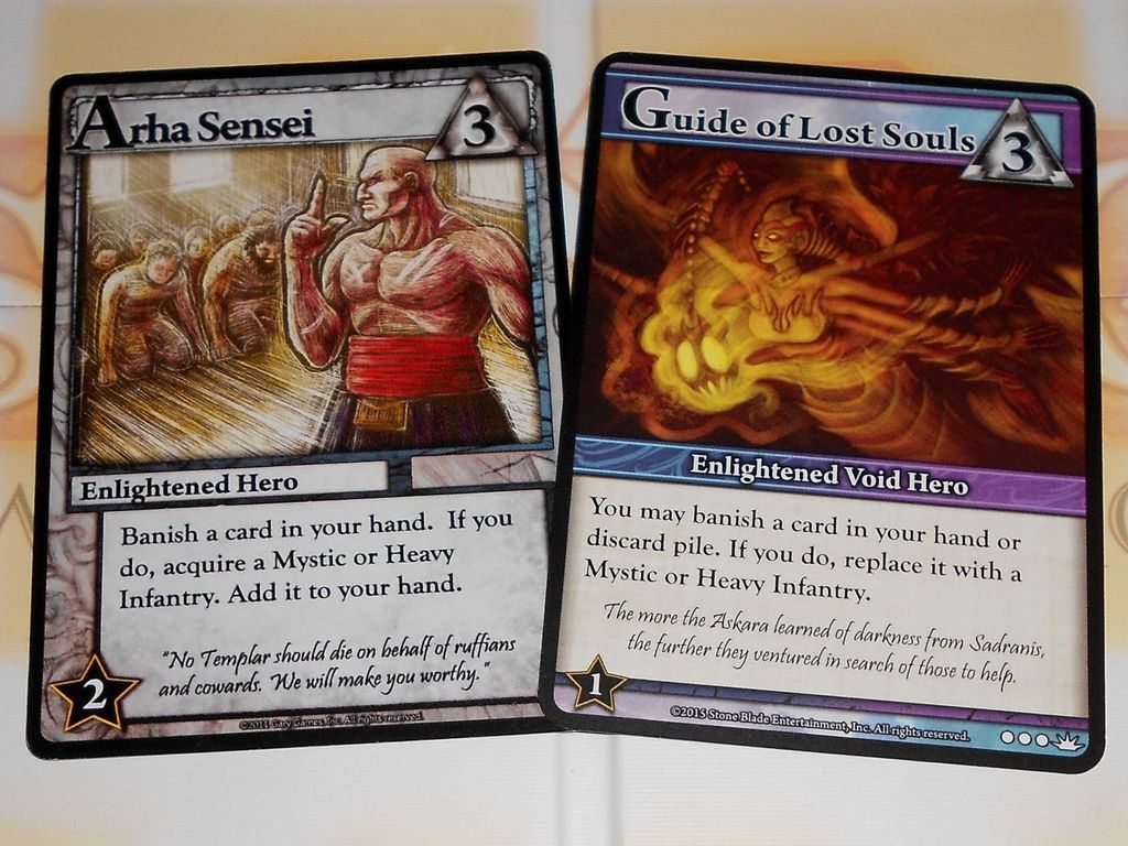 Ascension: Dawn of Champions cartes