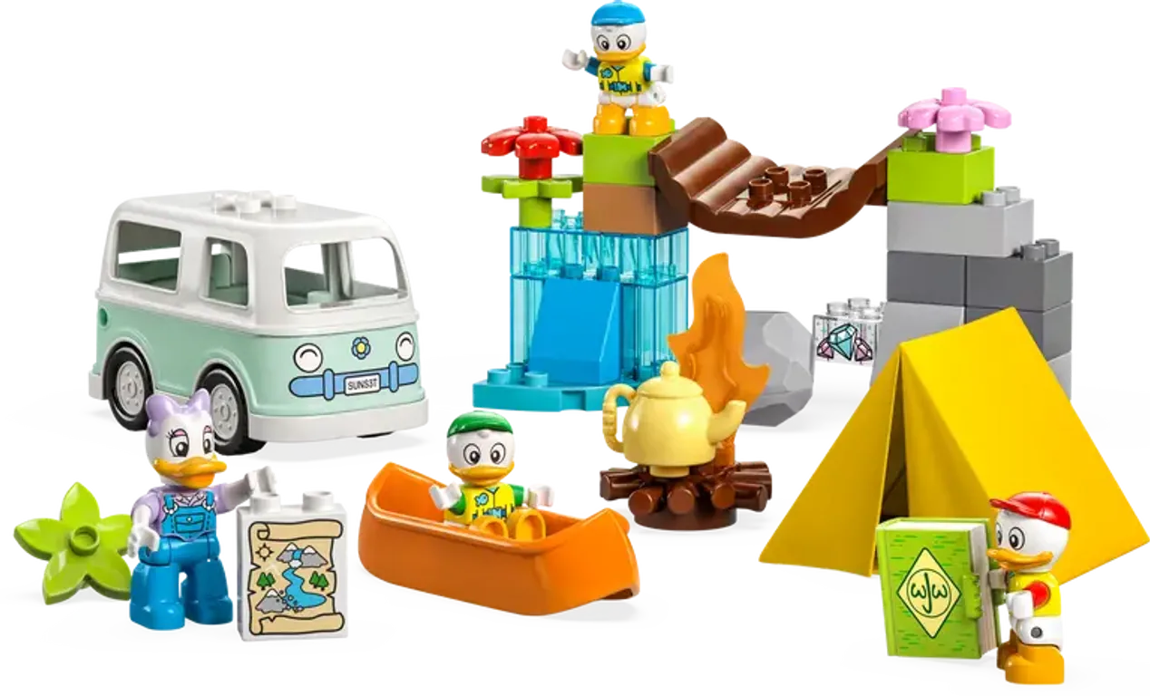 LEGO® DUPLO® Camping Adventure components