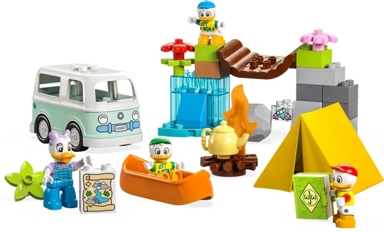 LEGO® DUPLO® Avventura in campeggio componenti