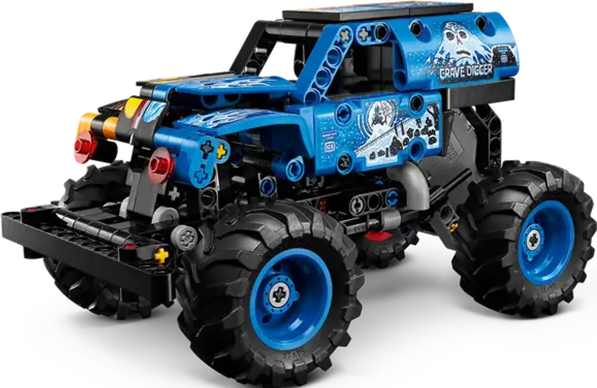 LEGO® Technic Monster Jam™ Grave Digger™ Fire and Ice components