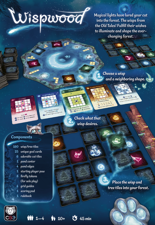 Wispwood parte posterior de la caja