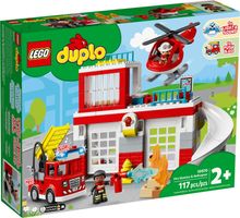 LEGO® DUPLO® Feuerwehrwache mit Hubschrauber