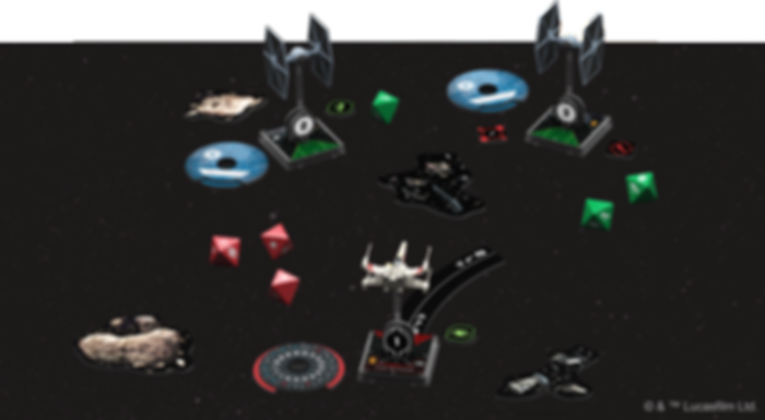 Star Wars: X-Wing (Second Edition) components