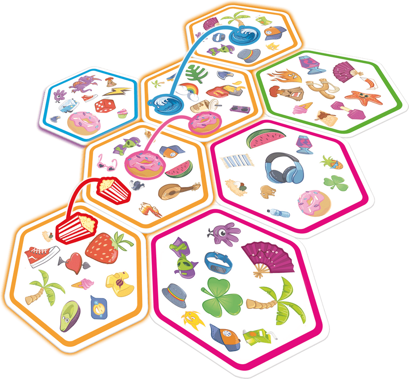 Dobble Connect cards