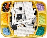 LEGO® DOTS Il Simpatico Panda portaoggetti componenti