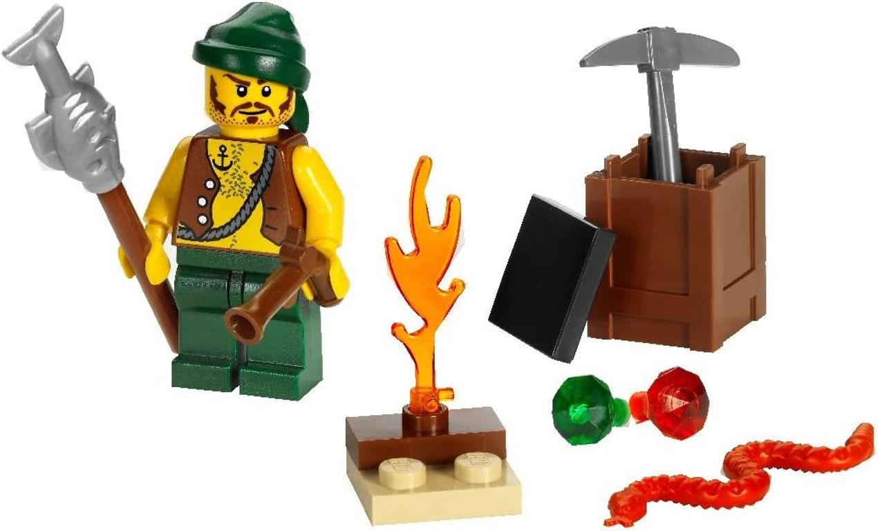 LEGO® Pirates Pirate Survival components